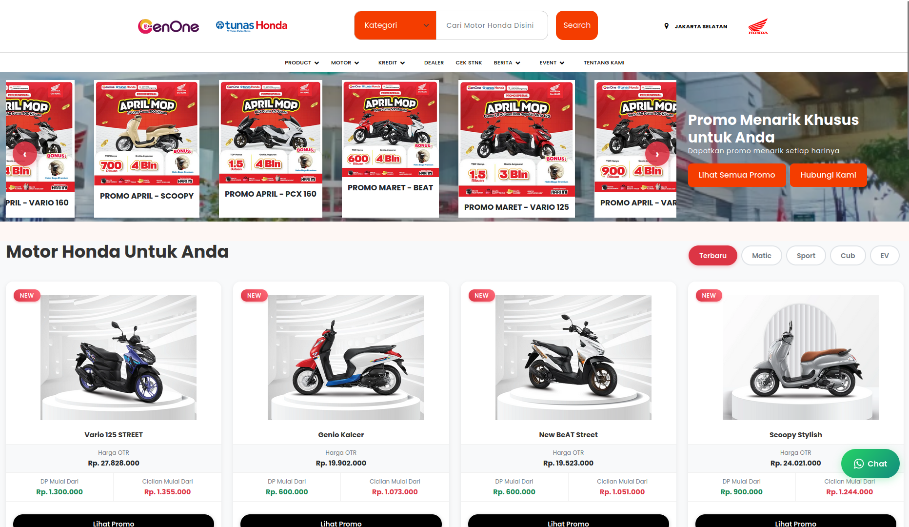 CRM Genone Honda By PT. Tunas Dwipa Matra